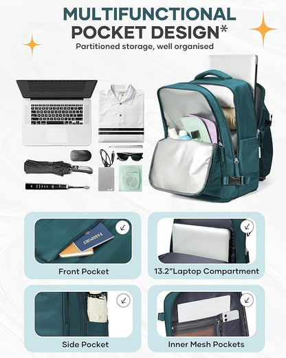 coofay Travel Backpack Carry on Flight Approved Mochila De Viaje Carry on - Image 6
