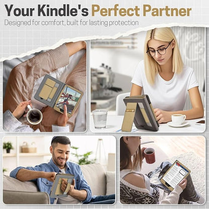 TNP Stand Case with Strap for Kindle Paperwhite 12th Gen 2024 / Kindle - Image 9