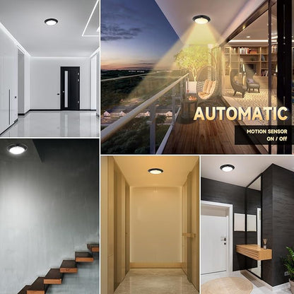 ECOELER Motion Sensor Ceiling Light, 3CCT Selectable Motion Detector Disk Lights - Image 8