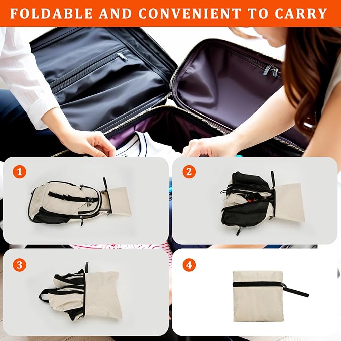 15L Small Hiking Backpack Foldable Ultralight Trekking Camping Outdoors Backpack - Image 5