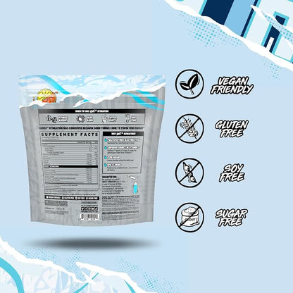 GHOST Hydration Packets, Lemon Crush, 24 Sticks, Electrolyte Powder - Image 4