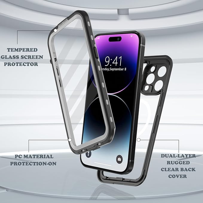 for iPhone 14 Pro Waterproof Case - Image 3