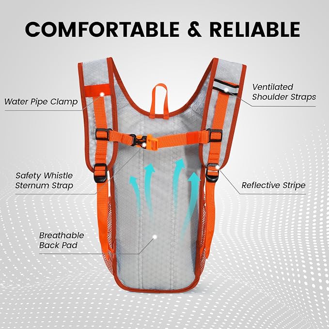 Nepest Kids Hydration Backpack, Mini Water Backpack - Image 3
