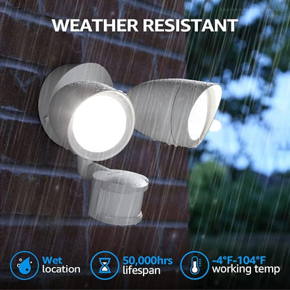 LEONLITE LED Security Lights Outdoor Motion Sensor, Motion Flood Light - Image 4