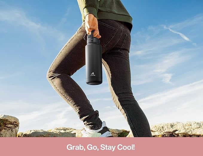 POWCAN 32 oz Insulated Water Bottle - Image 8