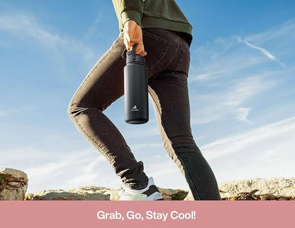 POWCAN 32 oz Insulated Water Bottle - Image 8