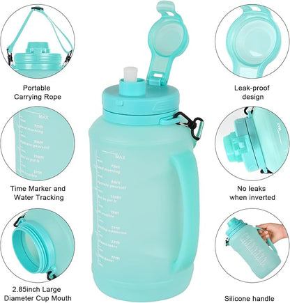 Collapsible Water Bottles, 2L/64OZ travel water bottle Bottle - Image 5