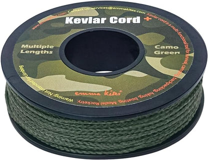 emma kites Camo Green, Trip Line, Cord Friction-Saw, Boot Laces, Survival Cord by emmakites