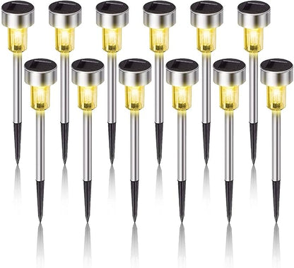 Dream Master Solar Lights Outdoor Waterproof, Stainless Steel LED Landscape by DreamMasterMakeLifeMoreConvenient