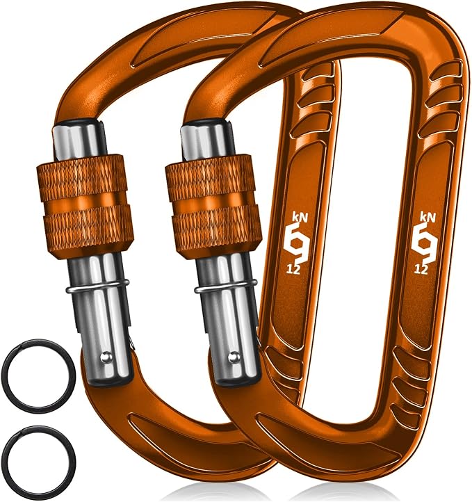 Rhino Produxs 12kN Heavy Duty Carabiner Clips, by Rhino+Produxs