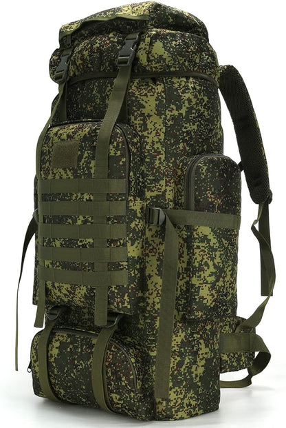 Hiking Backpack for Men 70L/100L Camping Backpack Military Rucksack Molle 3 by W+WINTMING