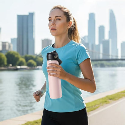 Fijinhom 24oz Insulated Stainless Steel Water Bottle, Wide Mouth Double Wall - Image 7