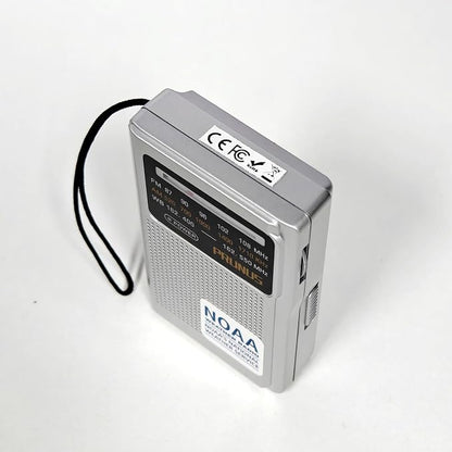 PRUNUS J161 NOAA Weather Radio AM FM, Battery Operated Radio - Image 7