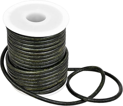 GENIQUE Real/Genuine Round Leather String Cord - Image 5