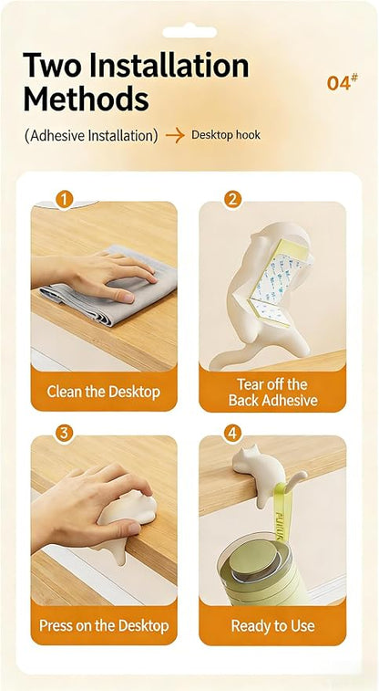Cat Desk Hook for Kids - Image 5