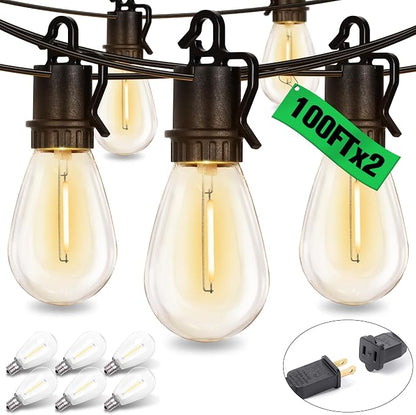 200FT Outdoor String Lights - Image 8