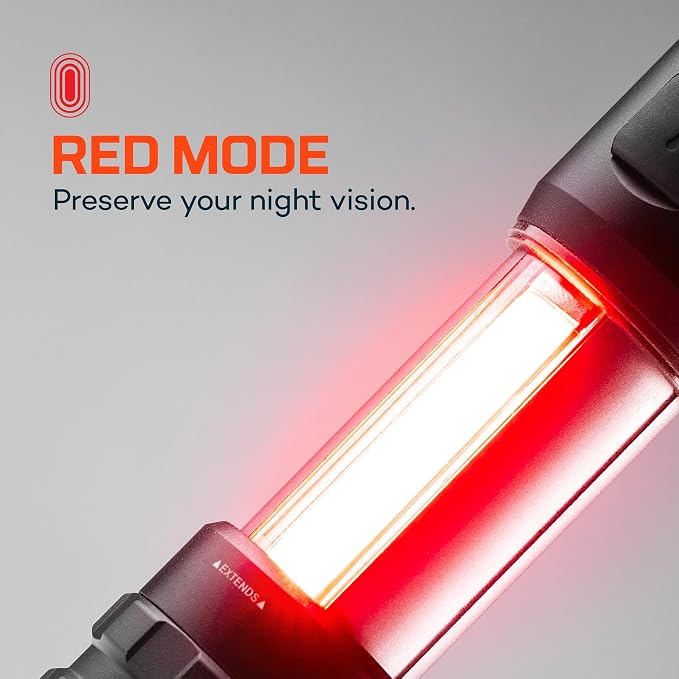 NEBO SLYDE KING Flashlight | High Lumens, Rechargeable COB Work Light & LED - Image 4
