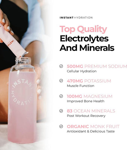 Instant Hydration Sugar Free Electrolytes Powder Packets - Image 4