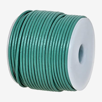 GENIQUE Real/Genuine Round Leather String Cord by GENIQUE