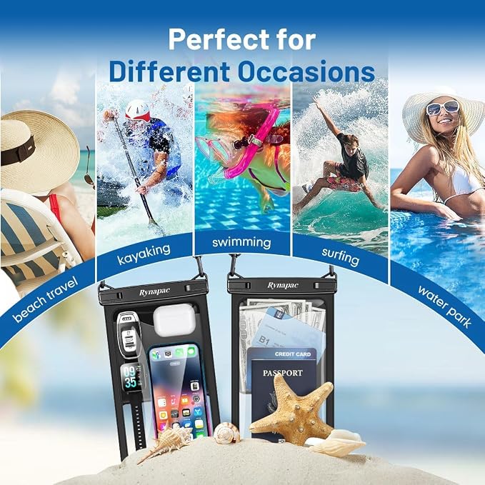 Rynapac [Up to 10" Large Waterproof Phone Pouch - Image 8