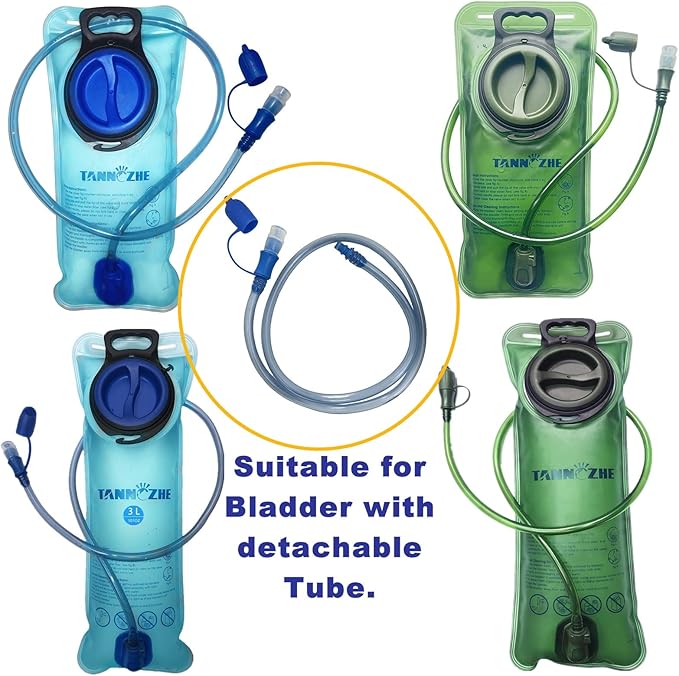 Hydration Bladder Universal Tube, Food Grade Silicone Mouthpiece, Straw Tube - Image 3
