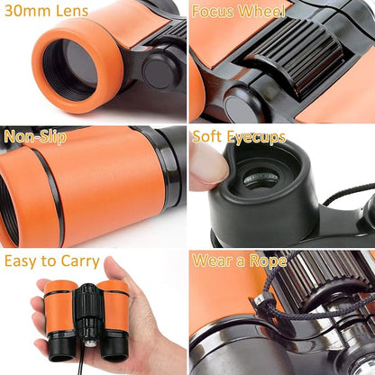Scotamalone Kids Binoculars Shock Proof Toy Binoculars Set - Image 2