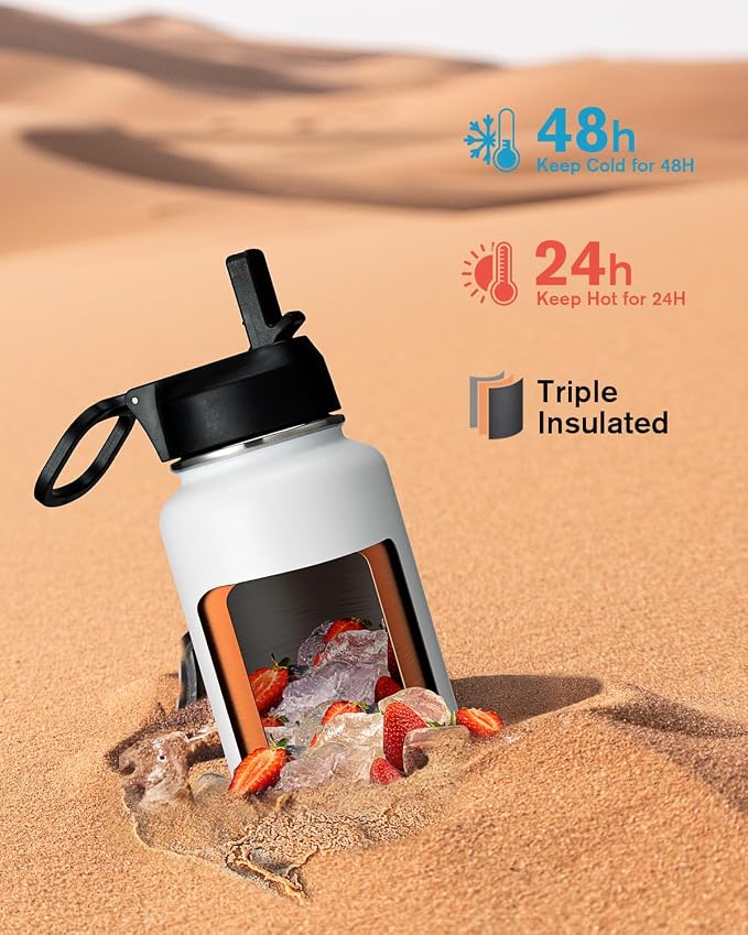 Coolflask Water Bottle 32 oz Insulated - Image 2