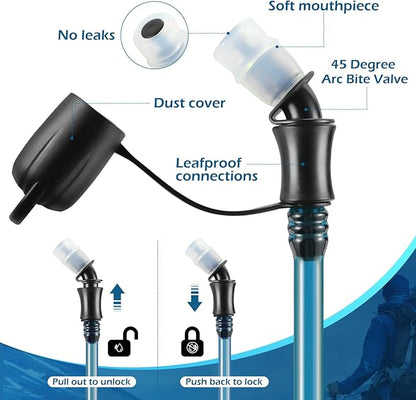 FRTKK 2L/3L Hydration Bladder, Leak Proof Water Bladder - Image 3