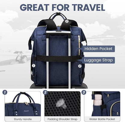 LOVEVOOK Laptop Backpack for Women, 15.6 Inch Professional Womens Travel - Image 5