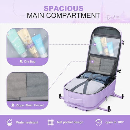 Maelstrom Travel Backpack for Women Men, 35L Laptop Backpack Fits 17-Inch Laptop - Image 4