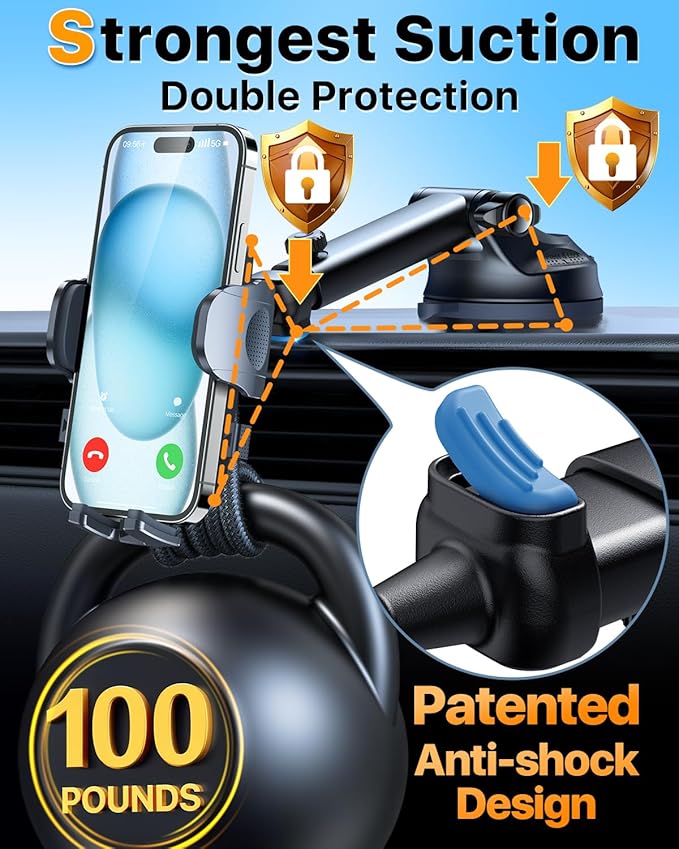 HTU 2026 Ultimate Best【True Military-Grade & Safety Cert】Car Phone - Image 4