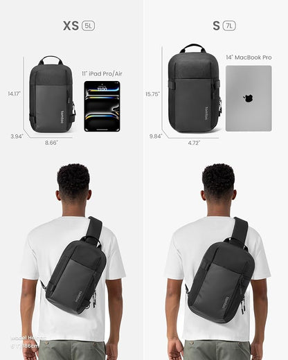 tomtoc 7L Sling Backpack Crossbody Bag - Image 5