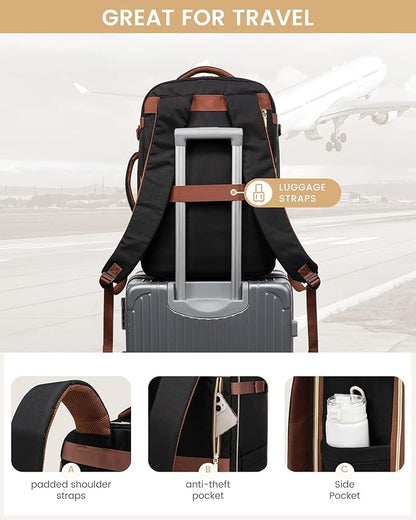 LOVEVOOK Travel Essentials Carry on Backpack 50L Travel Backpack - Image 6