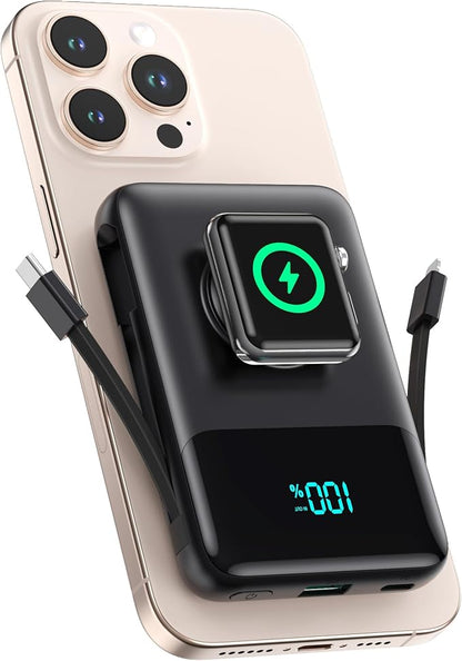 Magnetic Portable Charger for iPhone by LanLuk