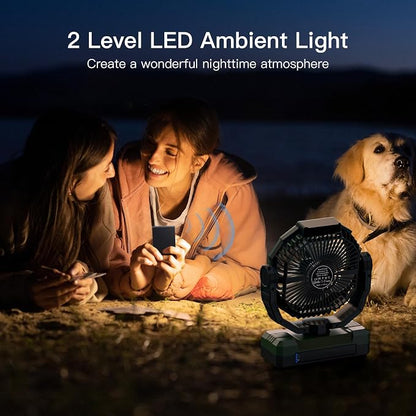 FRIZCOL 3-in-1 Camping Fan - Image 3