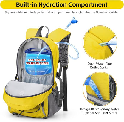 RealCool Hiking Backpack for Men Women, 20L Lightweight Waterproof Travel - Image 5