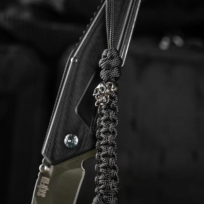 M-Tac Skull Knife Lanyard with Bead – Paracord Lanyard - Image 2