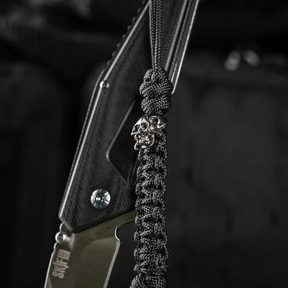 M-Tac Skull Knife Lanyard with Bead – Paracord Lanyard - Image 2