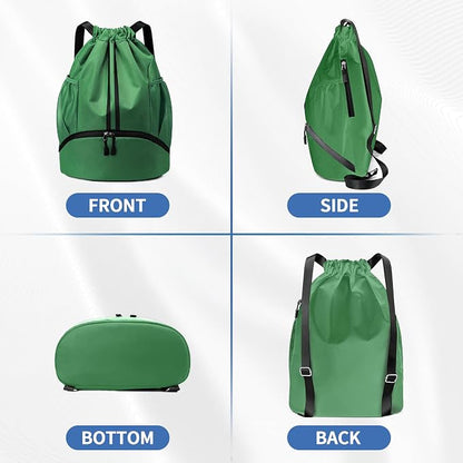 JELUTAR Drawstring Backpack Gym Bag - Image 7