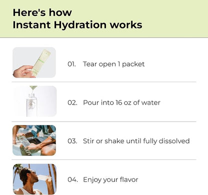 Instant Hydration Electrolytes Powder Packets - Image 7