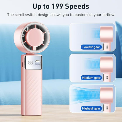 YOSHENMO Portable Handheld Turbo Fan - Image 3