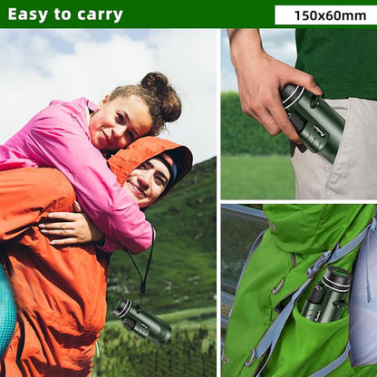 40X60 Monocular Telescope with Smartphone Holder& Tripod, High Power - Image 6