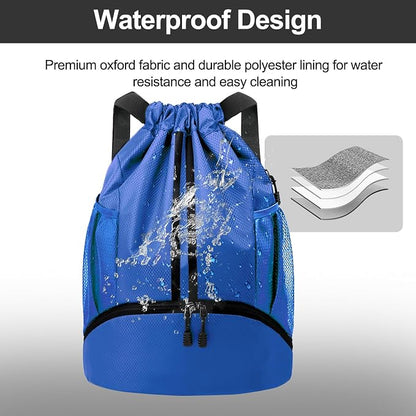 Hoedia Sports Drawstring Backpack - Image 3