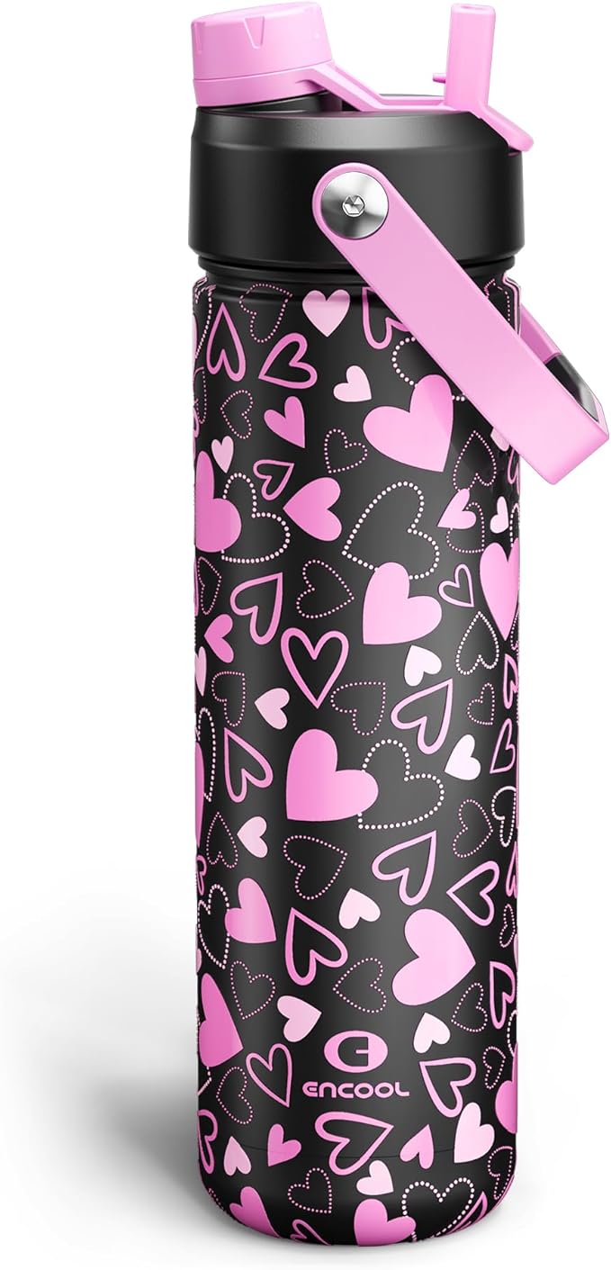 ENCOOL Valentine's Day Insulated Water Bottle by ENCOOL