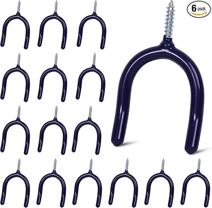 16 Pack Garage Storage System Steel U Hooks by LianRippleLian