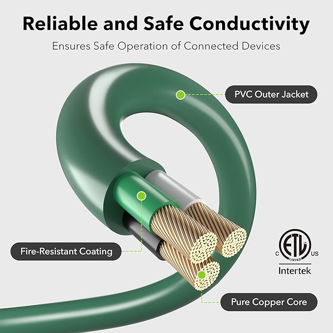 BN-LINK 25Ft Outdoor Extension Cord - Image 3