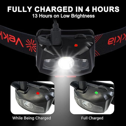 Vekkia LED Headlamp Rechargeable - Image 6