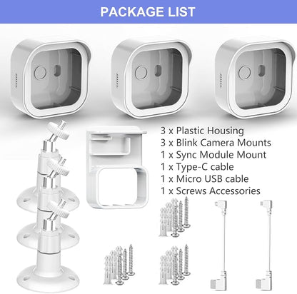Wall Mount for Blink Outdoor 4th Gen and Outdoor 3rd Gen, 3 Pack Weatherproof - Image 7