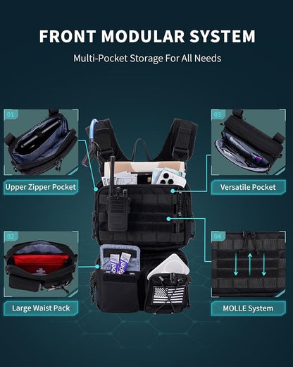 Blue Quartz 3-in-1 Running Vest - Image 3