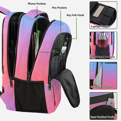 MATEIN Fashion Laptop Backpack 15.6 Inch, Anti Theft Slim Travel Backpack - Image 4
